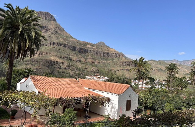 Beautiful and Quiet House Between Palms With Fruit Field
