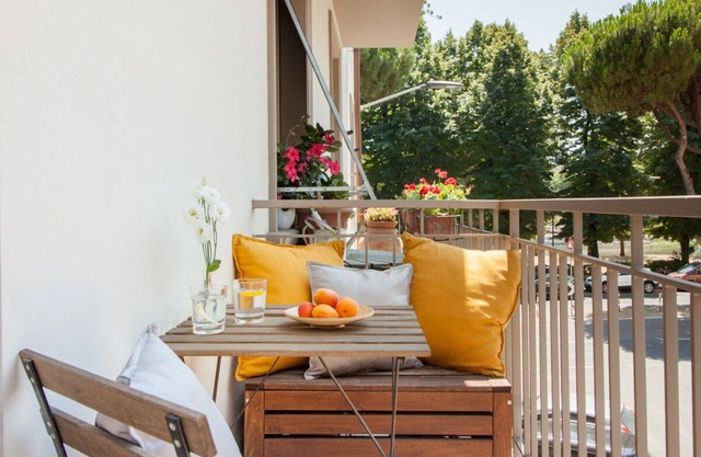 Beautiful apartment for 4 people with A/C, WIFI, TV, balcony and panoramic view
