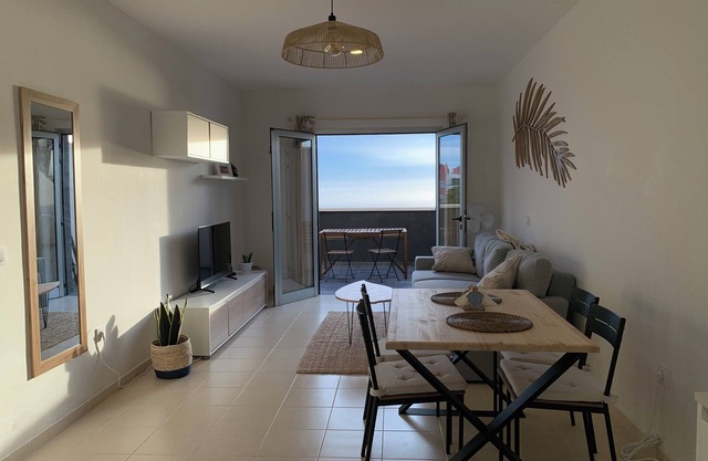 Beautiful brand new 2 bedrooms flat with stunning ocean view and shared pool