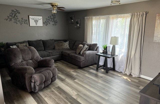 Beautiful home close to Glacier National, with a great view of the mountains.