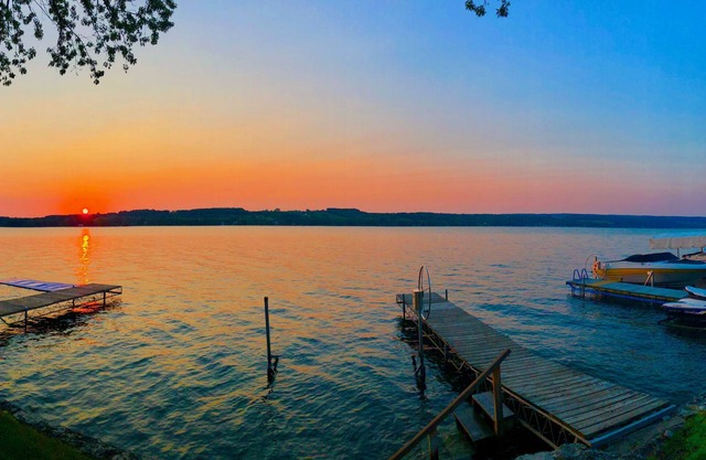 Beautiful Lakefront Property With STUNNING 180 degree lake views