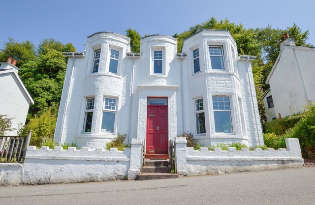 Beautiful views from every window, private garden and parking for two cars
