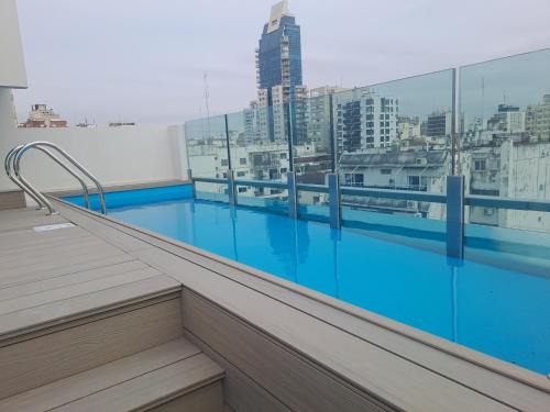 Belgrano, cerca de River, Barrio Chino y del subte, balcón, piscina y WiFi