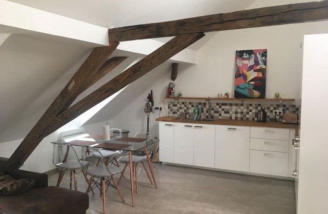 Belles combles alsaciennes au centre de Strasbourg