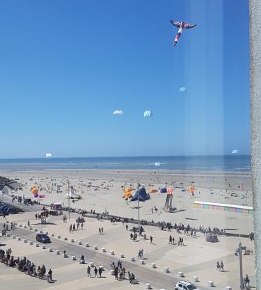 Berck: front de mer avec vue sur la plage