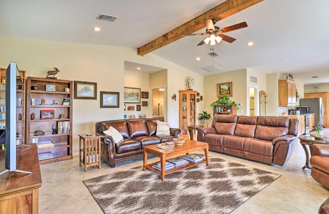 Bertram Ranch Property with Patio and Gas Grill!