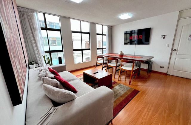 ¡Best Central Lima Stay + city view + Fast Wifi!