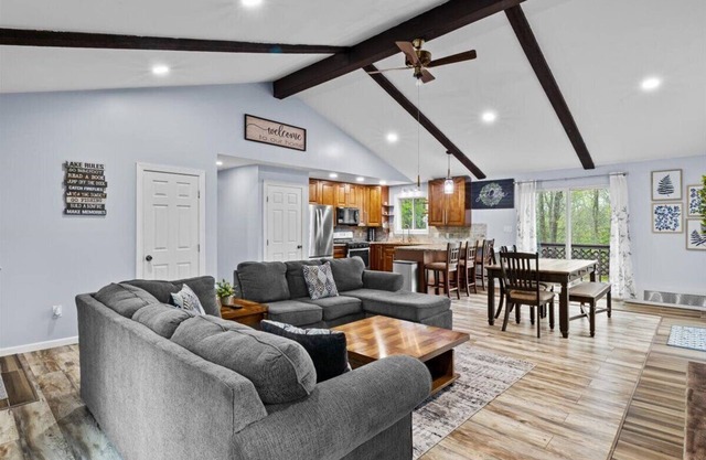 Big Bass Lake Getaway – 3BR/3BA Private Home with Deck & Fire Pit