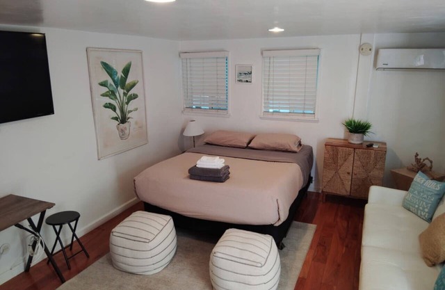 Blocks from the beach, enjoy this newly renovated studio.