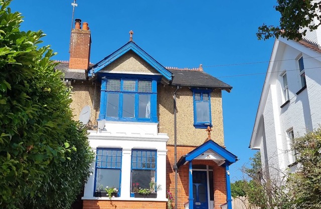 Blue House with character and charm