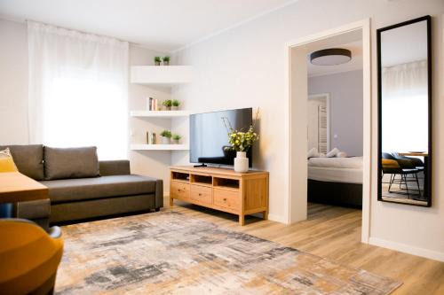 bonquartier - LUX APT #2 Moderne, stilvolle Wohnung mit voll ausgestatteter Küche, Klimaanlage und Parkplatz