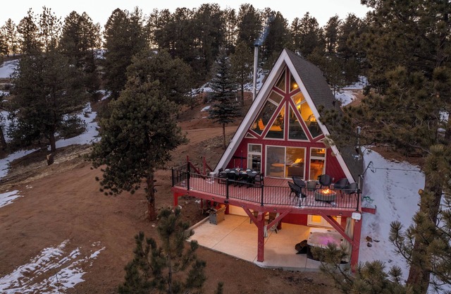 Brand New! A-Frame, Hot Tub, Game Room, Cozy Cabin