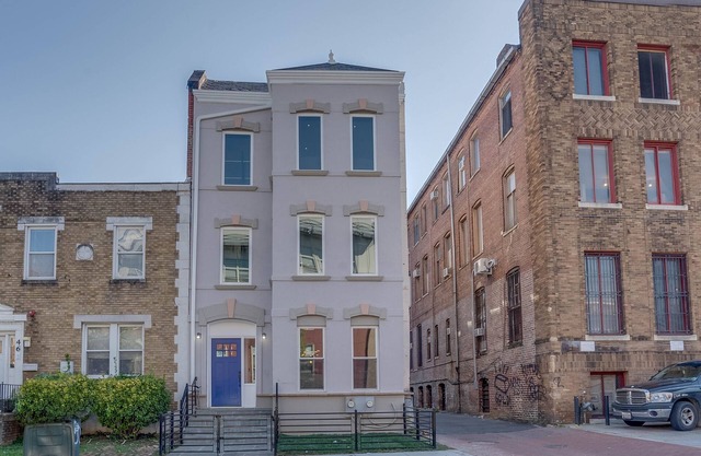 Brand New two story 3 bedroom 3.5 bath palatial condo with free parking in NW DC