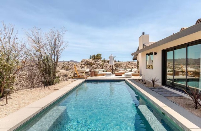 BRAND NEW Yucca Valley Haven w Heated Pool & Spa