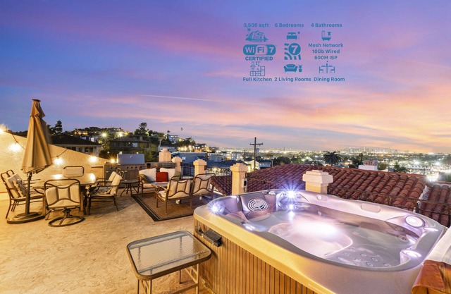 🌟Breathtaking 180º Views | Family+Work | Hot Tub | 💖of San Diego🌴 |5⭐️reviews