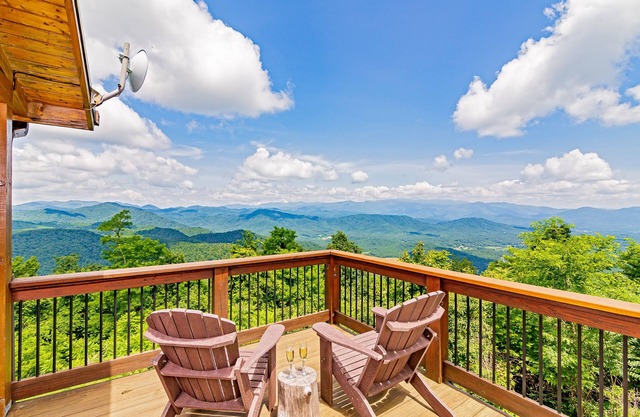 Breathtaking Views of 7 Mountain Ranges - Close to Asheville