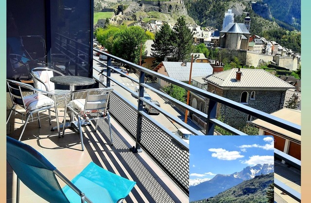 Briançon panoramic view Apartment 2 people 1 bdrm
