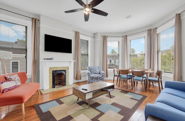 Bright + Airy Home w/Private Parking in Victorian District by Lucky Savannah