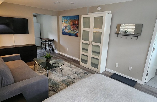 Bright and cozy fully furnished studio.