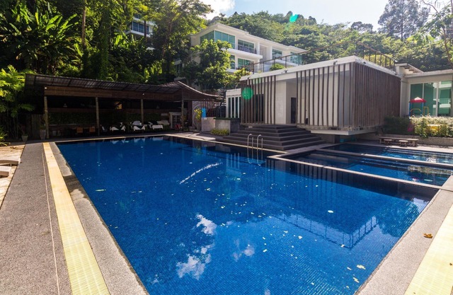 Bright apartment with forest views at Zen Space