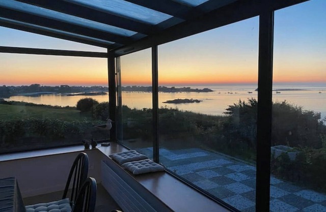 Bright villa with breathtaking ocean views.