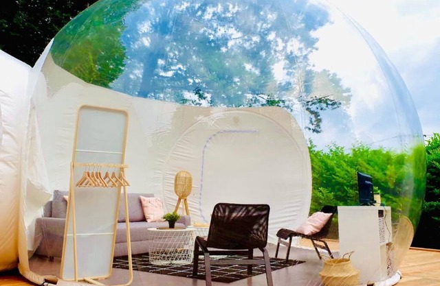 BUBBLE with private spa (4 peoples)