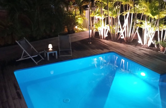 Bungalow Brocéliande-piscine- next to a beach