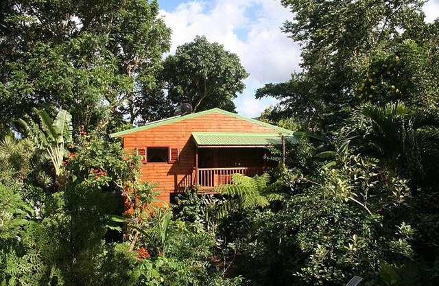 Bungalow ranked * in a tropical garden with swimming pool, Spa