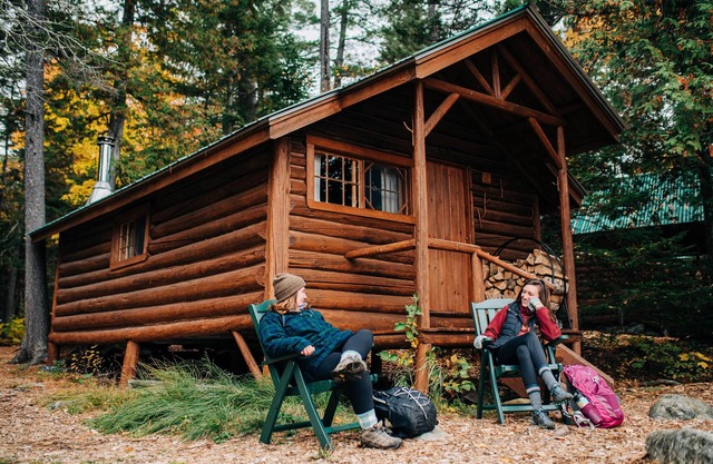 Cabin, Double Bed, 2 Bunks, Shared Bathroom