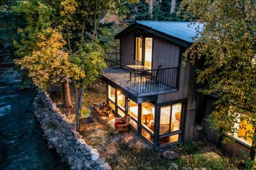 Cabin on Big Cottonwood River