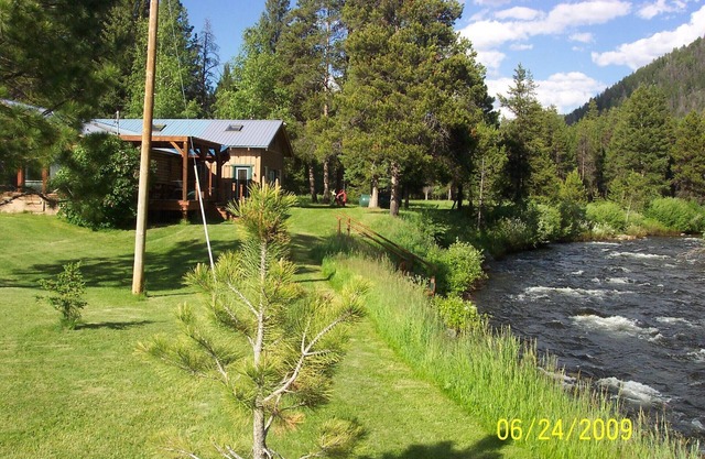 CABIN ON THE BITTERROOT RIVER