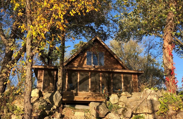 Cabin on the Mississippi River