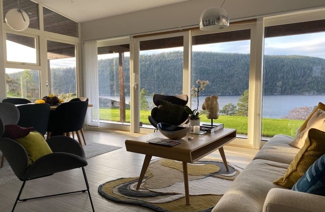 Cabin Oslofjord -Sleeps14-SeaView-FamilyFriendly
