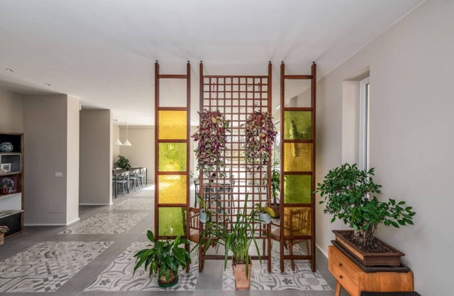 Camera Tripla con Vista Giardino