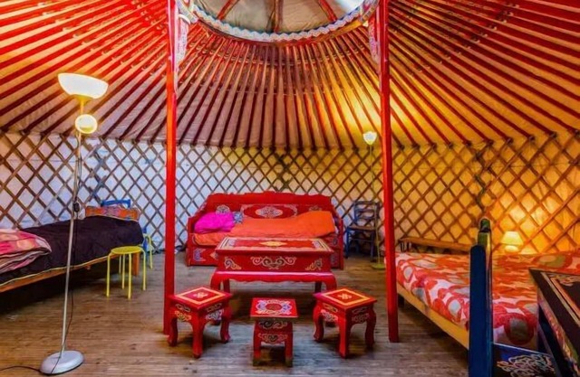 Camping Village Insolite* - 1 room yurt for 5/6 people