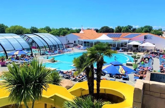 Camping L'Océano d'Or* - Carribbean TV mobile home 3 rooms 4/5 people