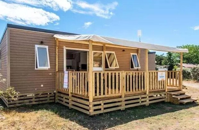 Camping Le Domaine de Massereau* - Premium 4-room mobile home for 6 people Air-conditioned