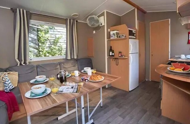Camping Le Raguenès Plage* - Mobile home Trevignon 3 rooms 4/5 people