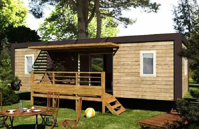 Camping Les Bruyères* - Mobile Home Alizé 3 Rooms 4/6 People