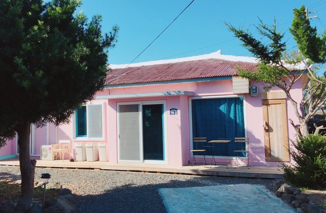 Camping like house in Small Village