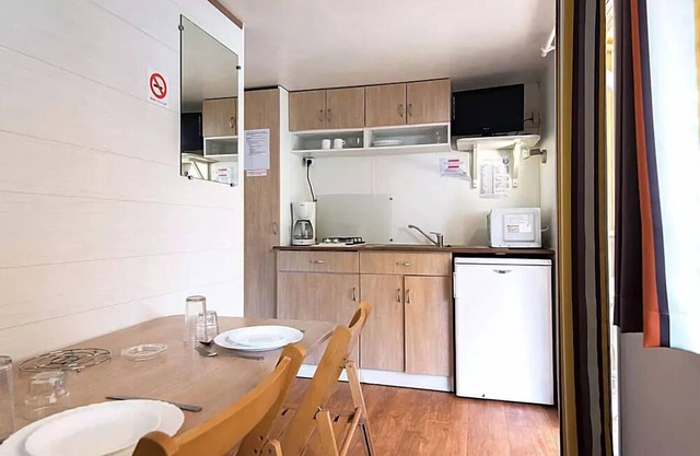 Camping Paradis le Vallespir* - Mobile home Colchique 2 rooms 2 people