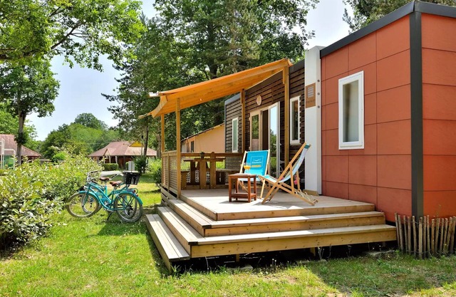 Campsite Seasonova Etang de la Vallée * - COTTAGE NEW VALLEY 2 bedrooms 2 bathroom 4 persons
