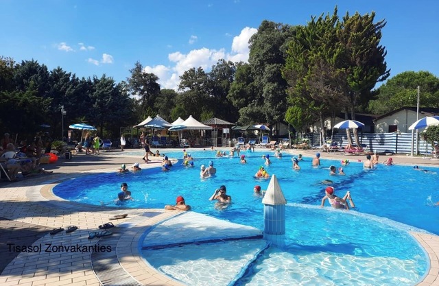 Campsitechalet in Viareggio near sea incl airco