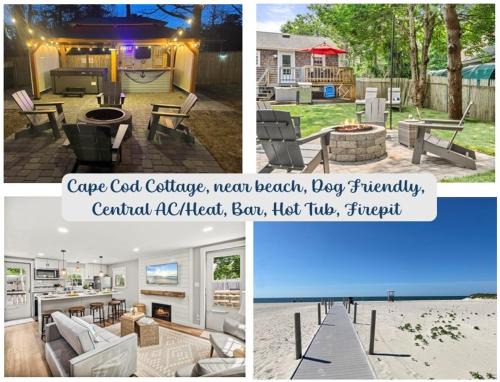 Cape Cod Cottage, near Beach, Hot Tub, AC, Dog Friendly