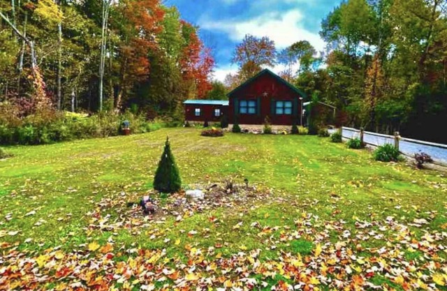 “Carpe Diem” cabin/ w studio/koi pond/ 9 acres