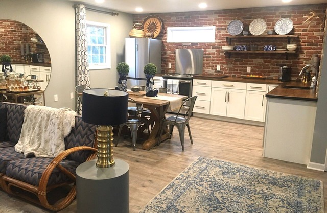 Carriage House with heated garage