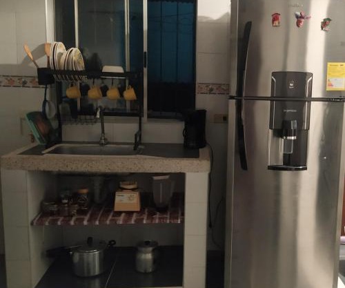 Casa azul en Piedecuesta