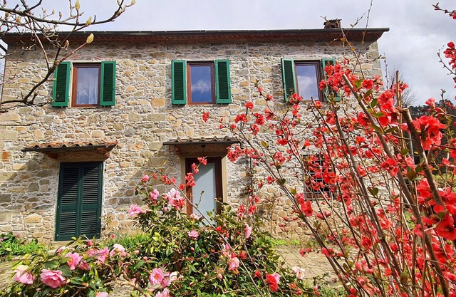Casa Millefiori, Village House near Bagni Di Lucca with Large Garden and Pool.