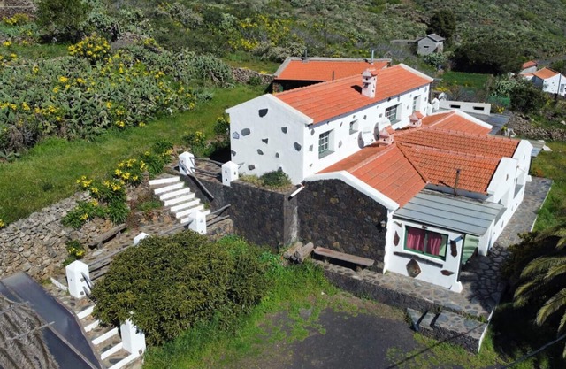 Casa rural Barbacoa terraza y vista al Mar,Hierro
