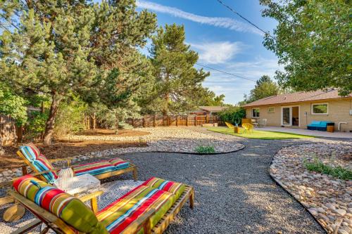 Central Boulder Home with Outdoor Oasis, Walk to CU!